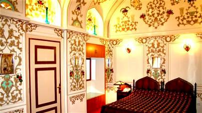 اتاق قاجار هتل عباسی اصفهان